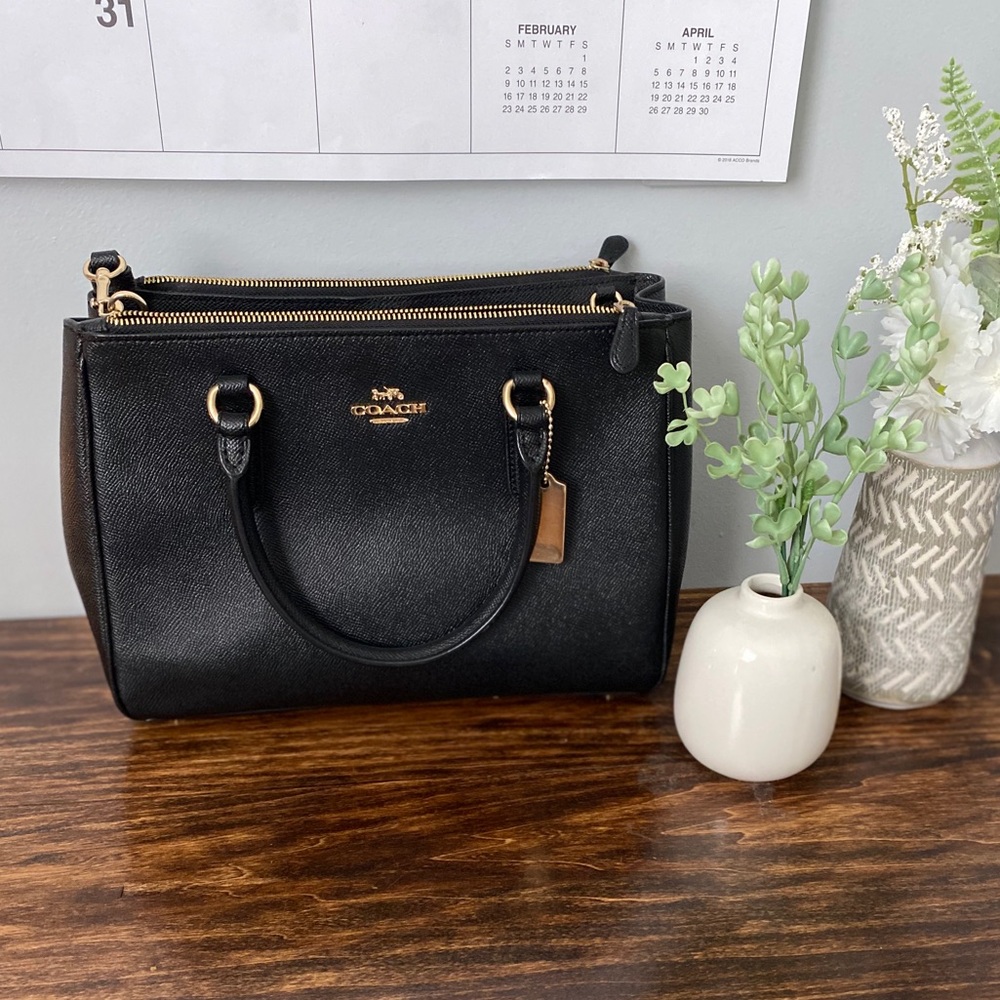 Black Coach Crossbody